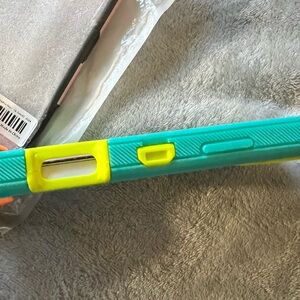 Teal and Yellow Phone Case
